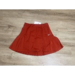 NWT Nike Women's Sz S Small Golf Skirt Tennis Dragon Red Sail IF8531-626